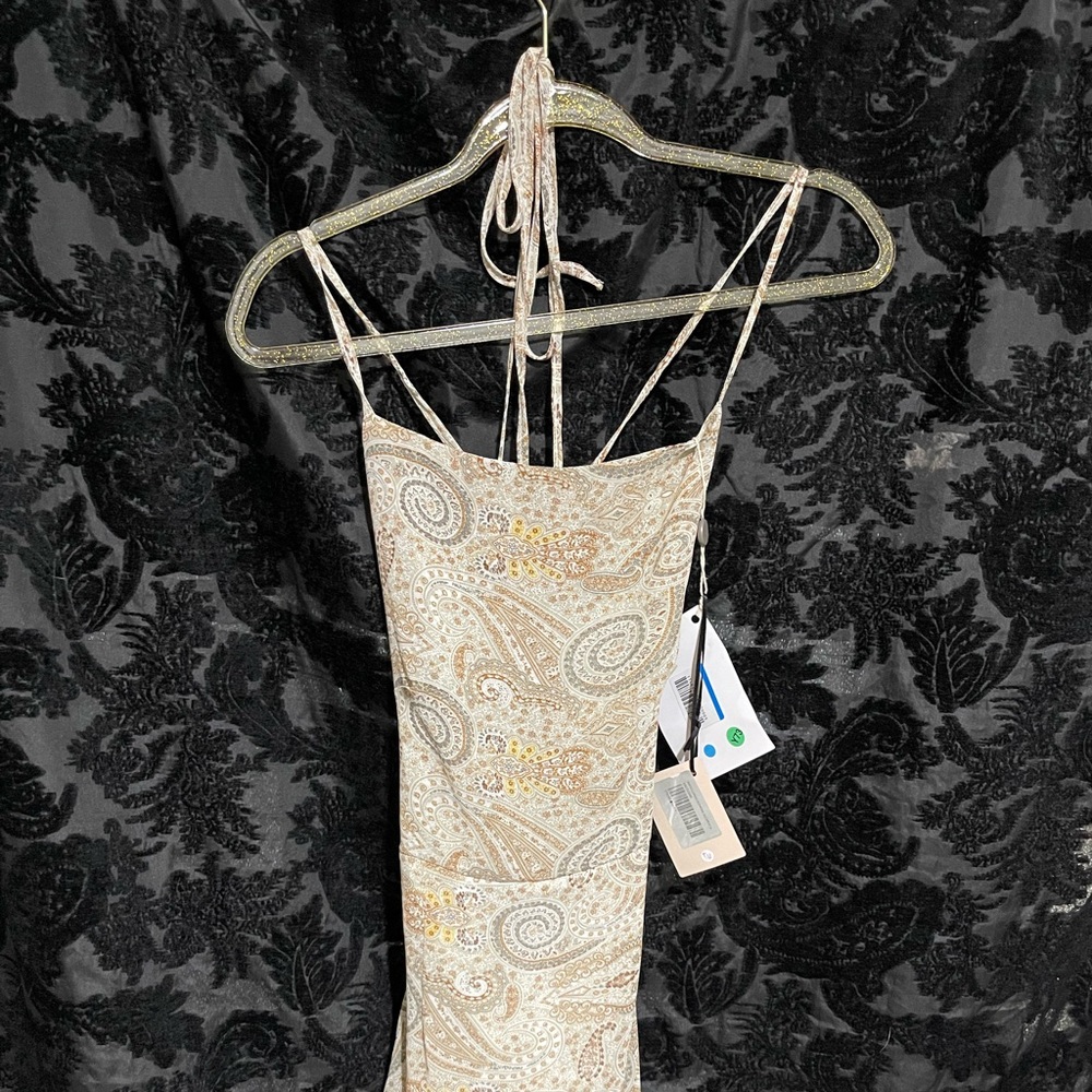 Vanessa Scott summer bohemian dress backless.  Size small junior NWT’s